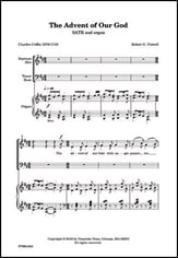 The Advent of Our God SATB choral sheet music cover